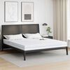 vidaXL Matratze Wei&szlig; 180 x 200 cm Jacquard-Stoff
