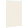 vidaXL Verdunkelungsrollo Cremewei&szlig; 90x175cm Stoffbreite 85,7 cm