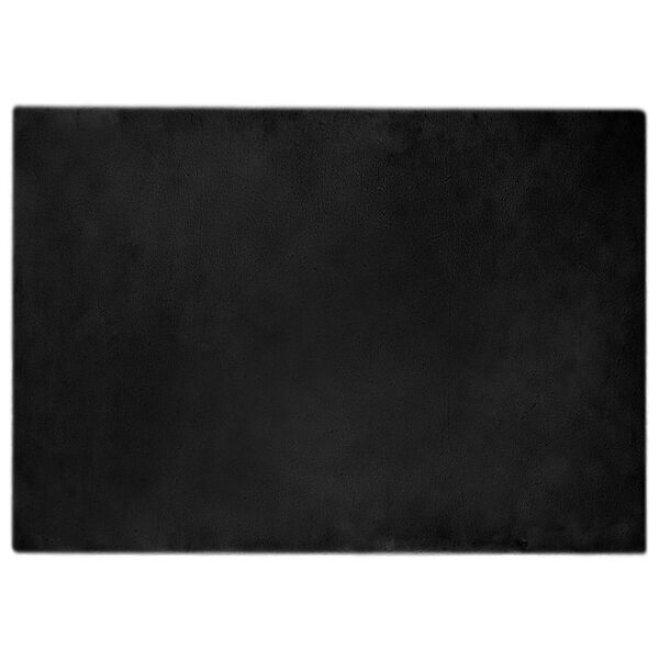 vidaXL Kunstfell Hasen Teppich Olite Schwarz 160 x 230 cm Polyester
