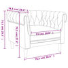 vidaXL 3-tlg. Sofagarnitur Creme Stoff