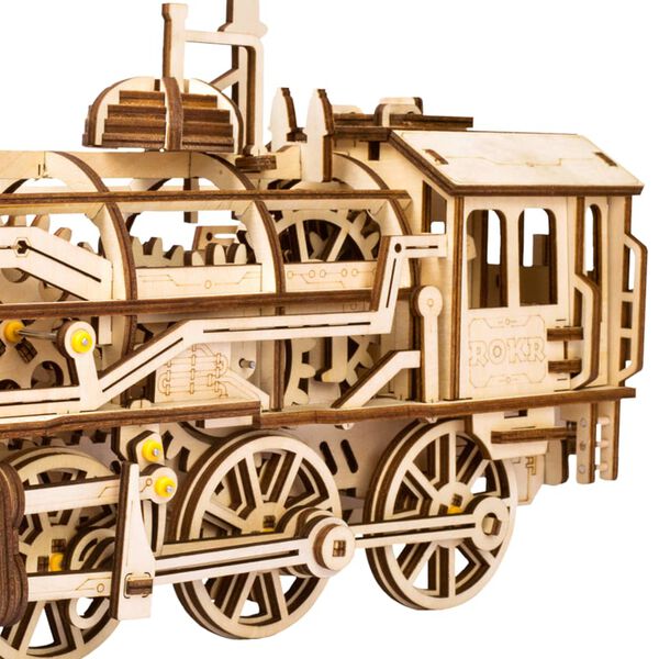 Robotime Mechanisches Modell Locomotive Holz