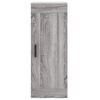 vidaXL Highboard Grau Sonoma 34,5x34x180 cm Holzwerkstoff