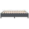 vidaXL Plattformbettgestell Dunkelgrau 180 x 200 cm Stoff