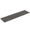 vidaXL Wandpaneele 12 Stk. Dunkelgrau 60x15 cm Samt 1,08 m²