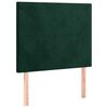 vidaXL Bettgestell ohne Matratze Dunkelgr&uuml;n 120x190 cm Samt