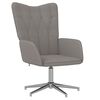 vidaXL Relaxsessel Taupe Stoff