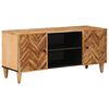 vidaXL Stauraumschr&auml;nke Braun 105 x 33,5 x 46 cm Massivholz Mango