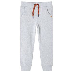 Kinder-Trainingshose Grau Melange 92