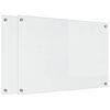 vidaXL Küchenrückwand Transparent 90 x 60 cm Gehärtetes Glas