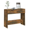 vidaXL Konsolentisch R&auml;uchereiche 90x36x75 cm Holzwerkstoff