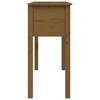 vidaXL Konsolentisch Honigbraun 100x35x75 cm Massivholz Kiefer