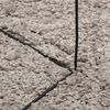 vidaXL Shaggy-Teppich PAMPLONA Hochflor Modern Beige &Oslash; 120 cm