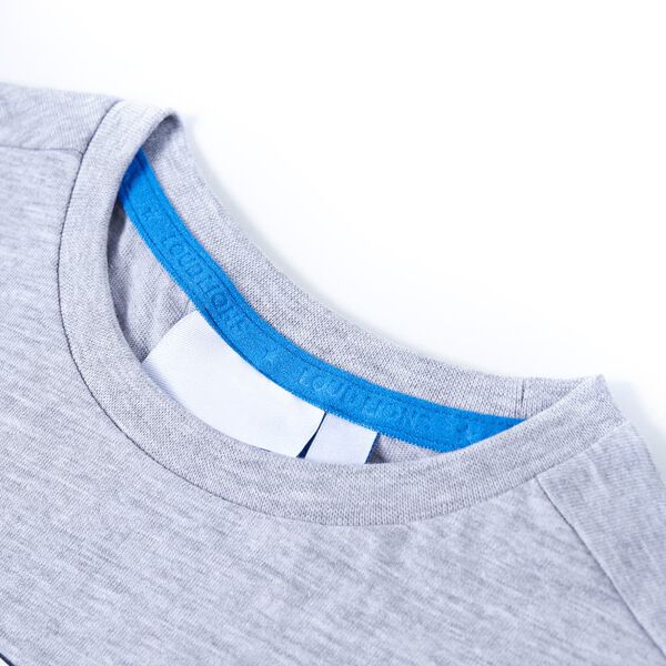 Kinder-T-Shirt Grau 140