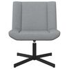vidaXL Drehstuhl Hellgrau 63 x 75 x 76 cm Stoff
