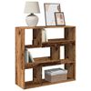 vidaXL B&uuml;cherregal/Raumteiler Altholz-Optik 100x33x94,5 cm