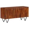 vidaXL Sideboard 110x35x56 cm Massivholz Mango
