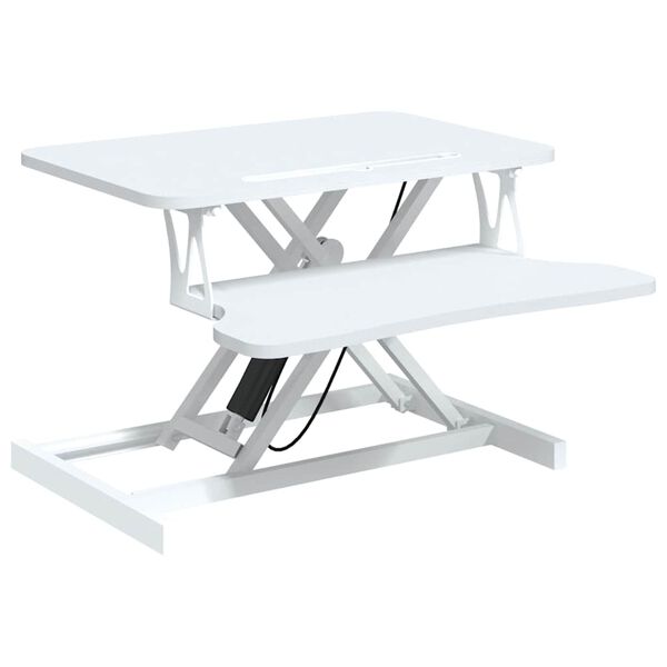 vidaXL Arbeitsstation Verstellbar 60x40x(13-41,5) cm Stahl