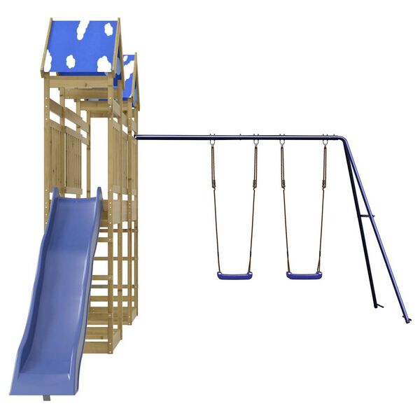 vidaXL Spielturm Impr&auml;gniertes Kiefernholz