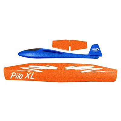 JAMARA Schaumwurfgleiter Pilo XL Orange und Blau