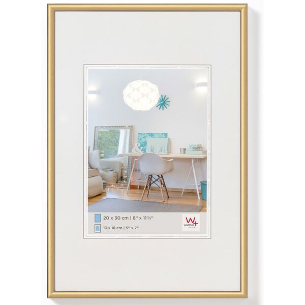 Walther Design Bilderrahmen New Lifestyle 40x50 cm Golden