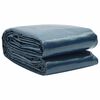 vidaXL Treibende Pool-Solarplane PE 975x488 cm Schwarz und Blau