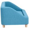 vidaXL Hundesofa T&uuml;rkis 85x50x39 cm Leinen