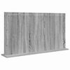 vidaXL Waschtischspiegel Rechtwinklig Graues Sonoma 100 x 55 x 18 cm