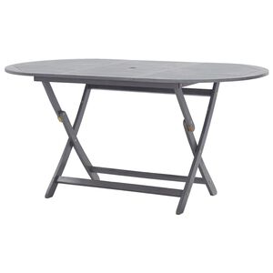 vidaXL Gartentisch Klappbar 160x85x75 cm Massivholz Akazie