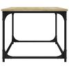vidaXL Couchtisch Sonoma Eiche 102x50x40 cm Holzwerkstoff und Eisen
