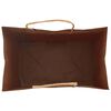 vidaXL Papiertragetaschen 250 Stk. mit Henkeln Braun 26x17x25 cm