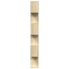 vidaXL Raumteiler-B&uuml;cherregal 6 Etagen Sonoma-Eiche 70x24x193 cm