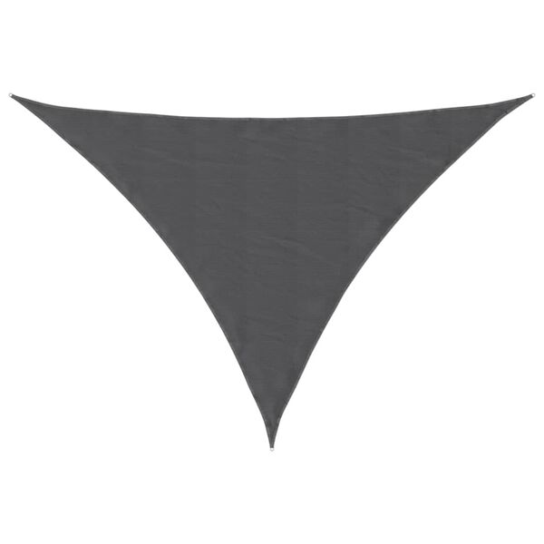 vidaXL Sonnensegel Oxford-Gewebe Dreieckig 3x3x4,24 m Anthrazit