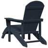 vidaXL Adirondack-Stuhl Marineblau 82 x 74 x 92 cm HDPE
