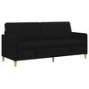 vidaXL Sofa mit Stauraum Schwarz 192 x 78 x 87 cm Polyester