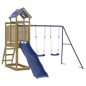 vidaXL Spielturm Impr&auml;gniertes Kiefernholz