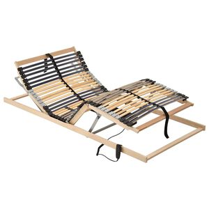 vidaXL Bett-Lattenrost Braun 80 x 190 cm Massivholz Buche