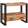 vidaXL Waschtischunterschrank Braun 71 x 33 x 58 cm Massivholz Akazie