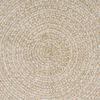 vidaXL Bereichsteppiche Nat&uuml;rlich und Wei&szlig; 120 x 170 cm Jute