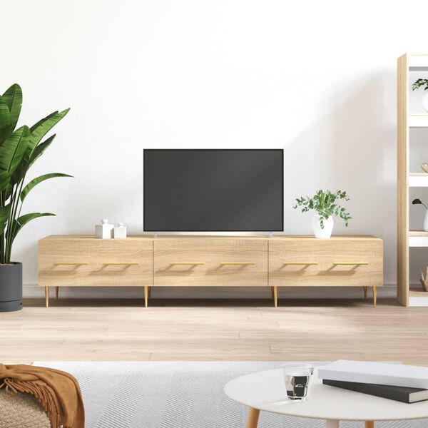 vidaXL TV-Schrank Sonoma-Eiche 150x36x30 cm Holzwerkstoff