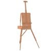 vidaXL Staffelei 81x121x173 cm Massivholz Buche
