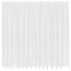 vidaXL Spitzenvorhang mit Vorh&auml;ngen Floral Wei&szlig; 220 x 400 cm Polyester