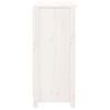 vidaXL Sideboard Wei&szlig; 70x35x80 cm Massivholz Kiefer