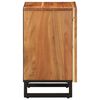 vidaXL Badschrank 38x34x58 cm Massivholz Akazie