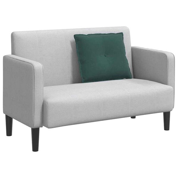 vidaXL R&uuml;ckenkissen Dunkelgr&uuml;n 60 x 50 cm Cordstoff
