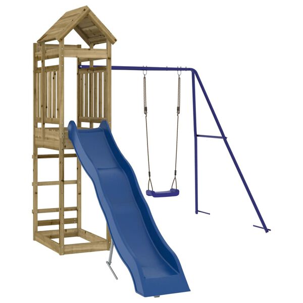vidaXL Spielturm Impr&auml;gniertes Kiefernholz