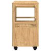 vidaXL K&uuml;chentrolley FLORO Wachsbraun 72,5 x 45 x 80 cm