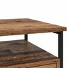 vidaXL Nachttisch mit Schubladen Altholz 40 x 42 x 55 cm Holzwerkstoff