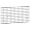 vidaXL Gabione mit 3,5 mm Draht und 5x5 cm Maschen 100x10x50 cm