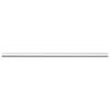 vidaXL Kleiderstange 2 pcs Silber 764 x 15 x 29 mm Aluminiumlegierung