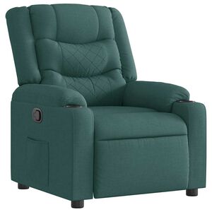 vidaXL Relaxsessel Dunkelgr&uuml;n Stoff